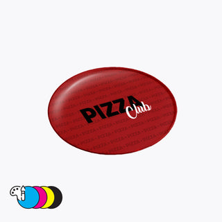 Piatto pizza in Cartoncino Plastificato